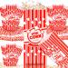 Grehge opcorn Bags - 25 2oz Concession-Grade Bags Popcorn Machine Accessories for Popcorn Bars Movie Nights Concessions 25 Pack