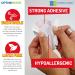 OPTHOPATCH Color Your OWN Eye Patches | 70 Pack Extra Sensitive Adhesive for Kids + 2 Reward Charts - International Shipping Available - Buy Online on GoSupps.com