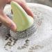 Pot Cleaning Brush - Shark Handle Cleaning Scrubber - Compact Design Dishwashing Brush for Cookware Kitchen Stove Oven Interior and Sink Corner Green - Buy Online on GoSupps.com