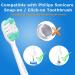4 Pack Replacement Toothbrush Heads for Philips Sonicare ProtectiveClean 4100 5100 6100 - White - Compatible with DiamondClean, EasyClean, PowerUp - Improve Gum Health - HX6817/01 HX6857/11 - BrightDeal - Buy Online on GoSupps.com