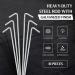 Ram-Pro 10 Tent Stakes Heavy Duty Metal Galvanized Rust-Free Yard Stakes for Camping, Gardening & Canopies - Buy Online on GoSupps.com