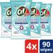 Cif Power & Shine Antibacterial Cleaning Wipes - 360 Wipes for a Beautifully Clean Home - Buy Online on GoSupps.com