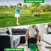 AQUEENLY 50-Pack Colored Plastic Golf Balls for Practice - Airflow Hollow Design for Swing Practice Indoors and Outdoors (5 Colors) - Buy Online on GoSupps.com