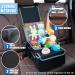 GUWINA Car Backseat Organizer - Multi Compartment Foldable Seat Organizer for Front and Back Seats - Black - Buy Online on GoSupps.com
