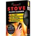 AMK Trollull Stove Glass Cleaner Pads Pack of 2 Steel Wool Non Scratch For Cleaning Woodburning