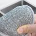Tainrunse Sponge Wire Dishcloths Double-ply Cleaning Pads 5/10 Pcs Dishwashing Rags for Wet Dry Multipurpose Double-sided Non Scratch Dishcloth Silver 5pcs 5pcs Silver - Buy Online on GoSupps.com