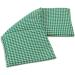Buy Organic Spelt Pillow 20x50cm - Large 3-Chamber Heat Pad - Green-White Checked | International Shipping - Buy Online on GoSupps.com