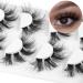 Mink Cluster Lashes Fluffy Long Individual Eyelashe 8D Volume 14-20mm Lashes Pack Dramactic Eyelash Extension Kit Wispy Natural False Eyelashes by HeyAlice A64_14-20mm