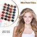 HanyoSheng Mini Hair Clips - 24 Non-Slip Plastic Hair Claw Clips for Girls & Women (Black & Brown) - Perfect Hair Accessories in Box - Buy Online on GoSupps.com