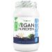 Vegan 7k protein-1kg-vanilla black currant-purely herbal protein powder with rice almond soy pea hemp cranberry sunflower protein