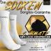 Canzt White Crew Socks - Tennis Socks for Men & Women | Set of 6 | Size 43-46 | Premium Cotton - Buy Online on GoSupps.com