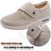 JBTNBX Women's Diabetic Shoes Wide Width Breathable Walking Sneakers 9.5 Beige - Buy Online on GoSupps.com