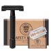 Guardenza Double-Edge Safety Razor Butterfly | matt black | Classic razor | Barber razor | incl. razor blades