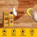 Bee's Wax Furniture Polish Agent - 100ml Natural Furniture Polish Agent - Multifunctional Wood Polish Shine and Protect Wood Cleaner for Multisurface Fingerprints Tables Pintle - Buy Online on GoSupps.com