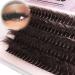Lash Clusters Thick Eyelash Extension Fluffy Cluster Lashes 18mm Mink Lash Clusters Eyelashes Full Volume DIY Eye Lash Extension Individual Lashes by Winifred F92-volume fluffy clusters