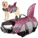 Dog chimney swimming aid for dogs for swimming with strong buoyancy and rescue handle.