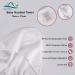 ZIMEL HOMES Plain White Hooded Baby Towel Set | 75 x 75 cm | Highly Durable 100% Cotton | Pack of 1 - Buy Online on GoSupps.com