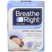 Breathe Right Nasal Strips Clear for Sensitive Skin Large 30 Each (Packs of 4)