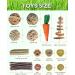 Pweituoet Rabbit Toys for Small Animals - 100% Natural Handmade Chew Treats for Bunny, Hamster, Guinea Pig, Chinchilla, Rat | Variety of 14 Types - Buy Online on GoSupps.com