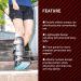 ZOYER Recovery+ 17 Pro Walker Boot with Dual Pumps - Medium Size Air Cam Fracture Boot for Universal Fit on Left or Right Foot - Buy Online on GoSupps.com