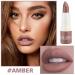 XINGXYUEL Matte Nude Lipstick - Long Lasting Waterproof Lip Gloss in 05 Amber - Buy Online on GoSupps.com