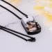 Fanery Sue Personalized Ash Necklace for Dogs - Custom Pet Urn Jewelry for Pet Cremation - Memorial Keepsake Necklace in Black - Buy Online on GoSupps.com