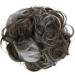 CAISHA Large Hairpiece Scrunchy Instant Updo Curly Messy Bun Dark Brown Gray Mix | PRETTYSHOP #4Hgray G34E - Buy Online on GoSupps.com