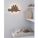 Bo Baby's ONLY Dino Wall Lamp - Battery-Powered Night Light for Baby's Room - FSC Certified Wooden Lamp - 25 000 Hours of Warm Glow - Buy Online on GoSupps.com