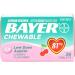 Bayer Chewable Low Dose Baby Aspirin Cherry 81 Mg 36-Count (Pack of 3) - Pain Relief for Babies in Cherry Flavor - Buy Online on GoSupps.com