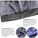 Hat Hut Silk Satin Sleep Cap Bonnet for Natural Curly Hair | Dark Grey Silk Lined Beanie Night Cap - Buy Online on GoSupps.com