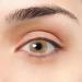 Jade VIP green contact lenses Super natural design I annual lenses colored without strength (2 lenses) + contact lens container tweezers and onsetians with soft silicone