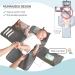 JanYoo Baby Portable Changing Pad with Wipes Pocket - Waterproof Travel Mat in Grey - Buy Online on GoSupps.com