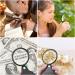 2 Pcs 10X Small Magnifying Glass Pocket Magnifier Folding Magnify Glass with Rotating Protective Leather Sheath and 4 Pcs Lanyard Mini Magnifying Lens for Reading Books Jewelry Coins Gems - Buy Online on GoSupps.com
