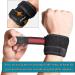 HiRui Wrist Brace & Wrist Wraps for Workout, Weightlifting, and Pain Relief - One Size, Black - Buy Online on GoSupps.com