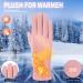 S5E5X Waterproof Men Ski Gloves - Windproof & Warm Winter Snow Gloves for Cold Weather Skiing, Snowboarding, Snowmobiling, and Shoveling Snow - Pink - Buy Online on GoSupps.com