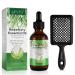 Rosemary Oil for Hair 60ml Rosemary Oil and Hollow Comb 100% Pure Natural Rosemary Oil for Skin Care and Scalp Stimulates Hair Growth for Men and Women
