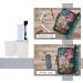 Portable Toothbrush Travel Case and Cup Holder - White | Ideal for Camping, Business Trips, and Home Use - Buy Online on GoSupps.com