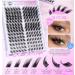 Premium False Eyelashes & DIY Lash Extension Kit - 168pcs D Curl Individual Lashes (12-18mm) with Bond Seal & Tweezers | International Shipping Available - Buy Online on GoSupps.com