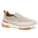 XPACS Men's Casual Arch Support Waliking Shoes Comfortable Loafers for Plantar Fasciitis Orthopedic Fashion Sneakers for Heel and Foot Pain Relief 10.5 W4-beige
