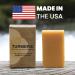 Turmeric Soap with Kojic Acid & Coconut Oil - Organic Vegan Soap for All Skin Types - Made in USA - Buy Online on GoSupps.com