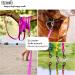Shop 5m Magenta Dog Leash - Extra Narrow Dirt & Water Repellent Includes Carabiner - Perfect for Small Dogs - Buy Online on GoSupps.com