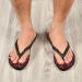 Mnsruu Golden Christmas Ball Flip Flops | Stylish Home Hotel Spa & Travel Footwear for Men & Women - Buy Online on GoSupps.com