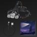 Rechargeable USB Headlamp 1200 Lumens | Super Bright Waterproof Headlight for Camping, Hunting, Running | 4 Modes Lightweight Head Lamp for Adults & Kids - Buy Online on GoSupps.com