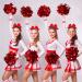 4 Pieces Ponytail Holder Cheerleading Girls Bow Hair Bows Cheering Large Bow Headband Jumbo Ponytail Elastic Hair Band Bowknot Hair Bands Headpiece (Red) - Buy Online on GoSupps.com