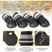 Faankiton Dog Shoes - 4 Pack Waterproof Protection with Non-Slip Sole & Reflective Straps for Medium & Large Dogs - Buy Online on GoSupps.com