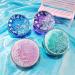 Bling Stars Colored Contact Lens Case with Mirror - Portable & Cute Eye Contacts Remover Tool for Women & Teen Girls - Blue - Buy Online on GoSupps.com