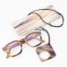 Women Reading Glasses Trendy Readers Blue Light Filtering Glasses +0.00 +1.25 - +3.00 Brown / Beige 1.5 x