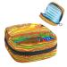 GIAPB Period Bag Sanitary Napkin Storage Bag Period Pouch Travel Makeup Bag African Woman Color492