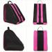 FOUUA Roller Skate Bag - Unisex Ice Skate Bag with Adjustable Shoulder Strap - Pink - Breathable Oxford Cloth Storage Bag - Buy Online on GoSupps.com