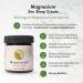 Magnesium Zen Sleep Cream - Deep Relaxation Muscle Relief Natural Ingredients - Non-Greasy & Cruelty-Free (1.7 oz - Buy Online on GoSupps.com